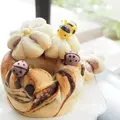 【名古屋パン教室】第三弾5月6月7月レッスン・お花と虫たちのチョコナッツリングパン