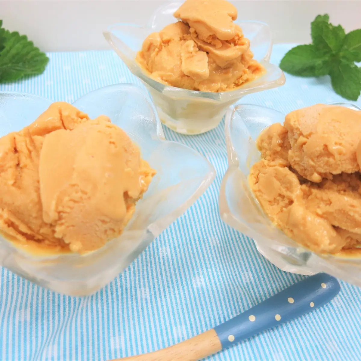 キャラメルアイスクリームのレシピ 作り方 古賀文子 料理教室検索サイト クスパ