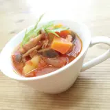 野菜たっぷり！ラタトゥイユ風トマトスープ♪