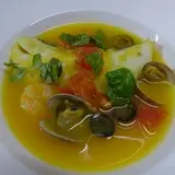 タラの地中海風スープ