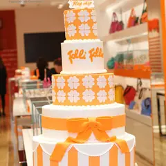 フォリフォリフラッグシップ表参道店一周年記念イベント用ケーキ