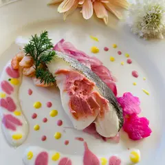 2024年３月：お魚のオーブン焼き　桜バター添え