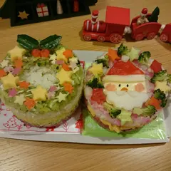 ケーキ寿司
リース＆サンタクロース