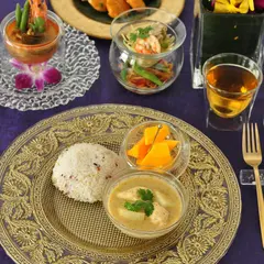 タイ料理とテーブルコーディネート