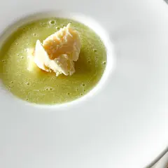 2023年夏の洋食レッスン　デザート「メロンのスープ」