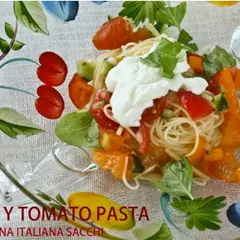 冷製トマトスパゲッティー