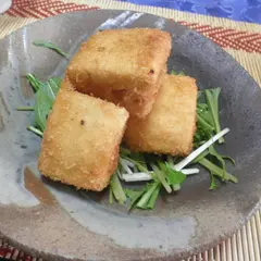 高野豆腐の揚げ物