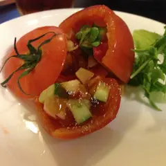 トマトカップのフレッシュサラダ☆ポン酢