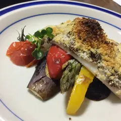 鯛と彩り野菜の包み焼き