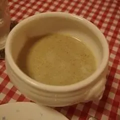 新ごぼうのポタージュスープ。