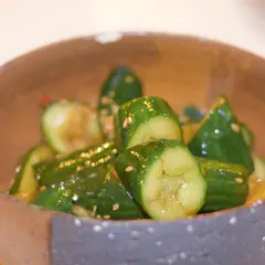 胡瓜の炒め漬け中華風