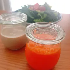 にんじんとオレンジのドレッシング