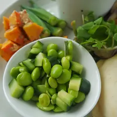 枝豆ミントサラダ
