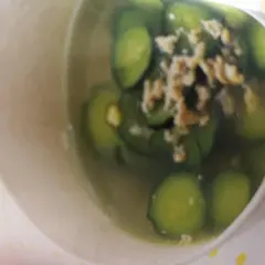 胡瓜のさっぱりスープ