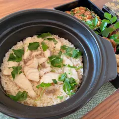 オンライン☆鯛の昆布締め炊き込みご飯