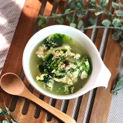 冬野菜の中華スープ 