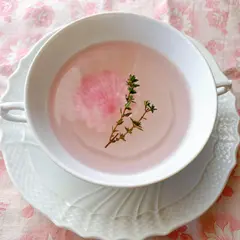 タイムスープ　花と雪仕立て
