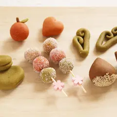 和菓子が粘土細工のように楽しめる「州浜」