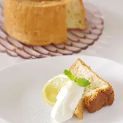 ハチミツレモンのシフォンケーキ