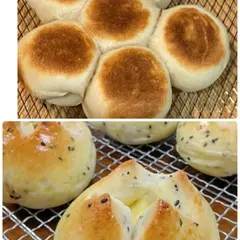 チーズパン(フライパンバージョン&オーブン)
