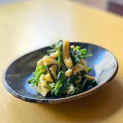 青菜と白味噌の和え物