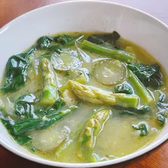 緑野菜のミネストラ
