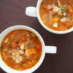 トマトとカジキのスープ