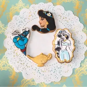 募集告知 11月のイラストクッキーレッスン Aladdin アラジン Chocokuma アイシングクッキー 飾り巻き寿司教室のブログ クスパ