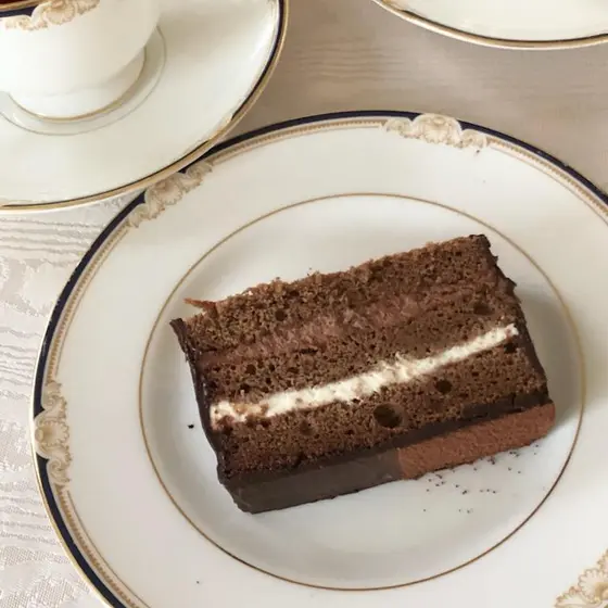 紅茶とお菓子レッスン「ダブルチョコレートケーキ」