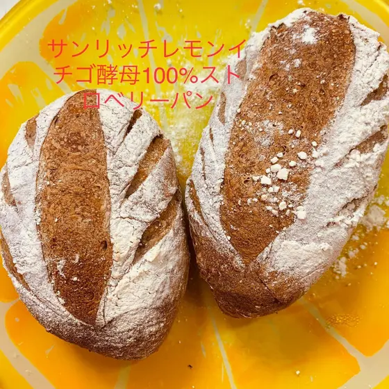 単発：100％ベリーパン（ストロベリー味）低温長時間発酵