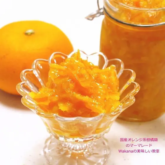オレンジの味が凝縮したマーマレード（瓶は付きません）