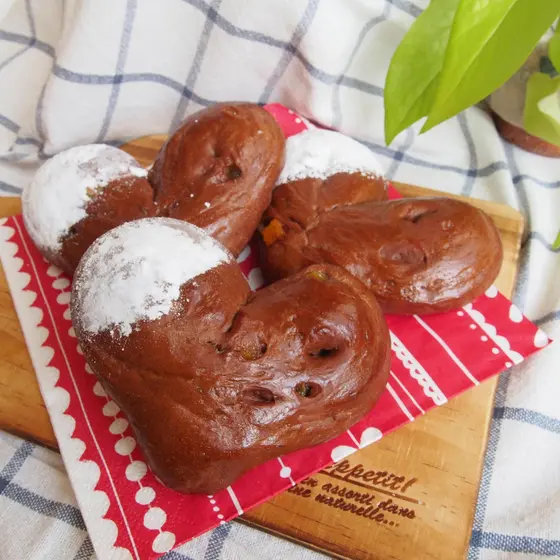 【体験教室】ハートチョコパンと焼きドーナッツ