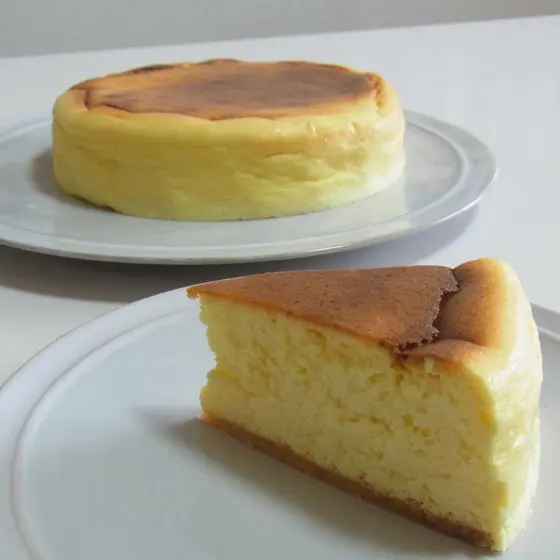 低糖質ケーキ　②低糖質スフレチーズケーキ２種類　
