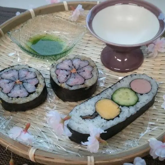 飾り巻き寿司＠ベルカルチャーサロン（福井市）