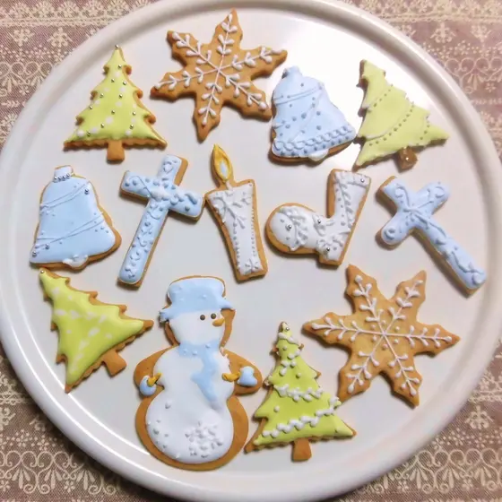 ♪プレゼントに♪クリスマス・デコレーションクッキー　レッスン