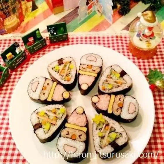 《選択可》お正月干支＆クリスマスの飾り巻き寿司◇ＪＳＩＡほか