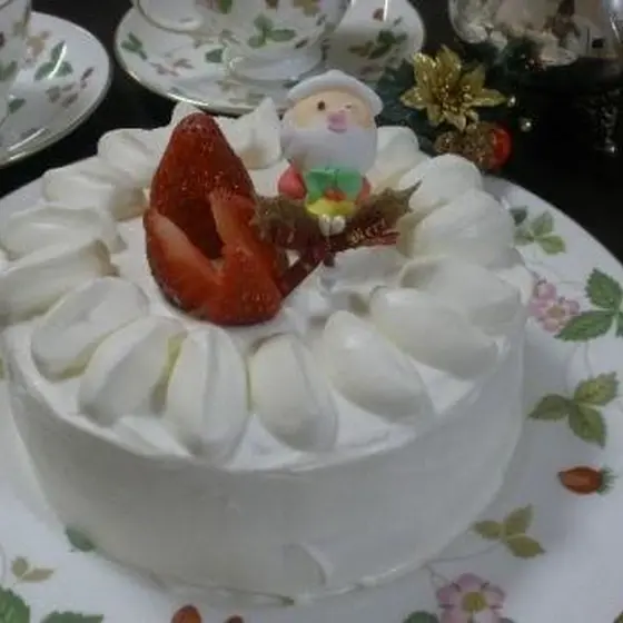 苺のクリスマスケーキ☆ランチ付き☆