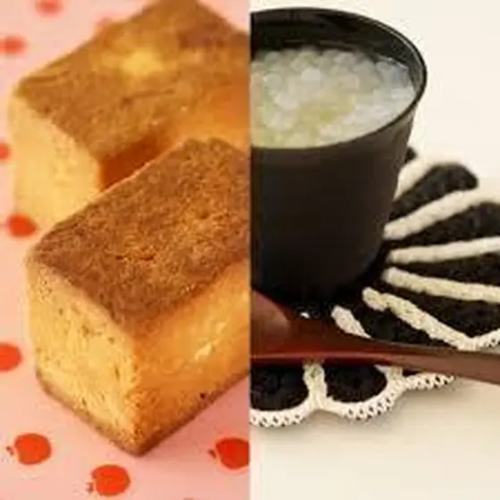 メロンプリンとパイナップルケーキ(鳳梨酥)