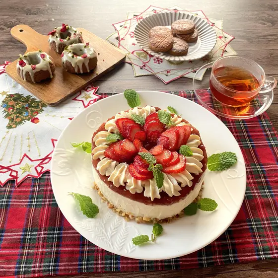 米粉&ヴィーガンでもおいしく華やか♪ クリスマスケーキ ＆ 焼き菓子〜グルテンフリー