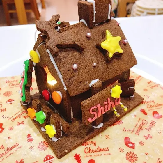 クリスマスヘクセンハウス（お菓子の家）