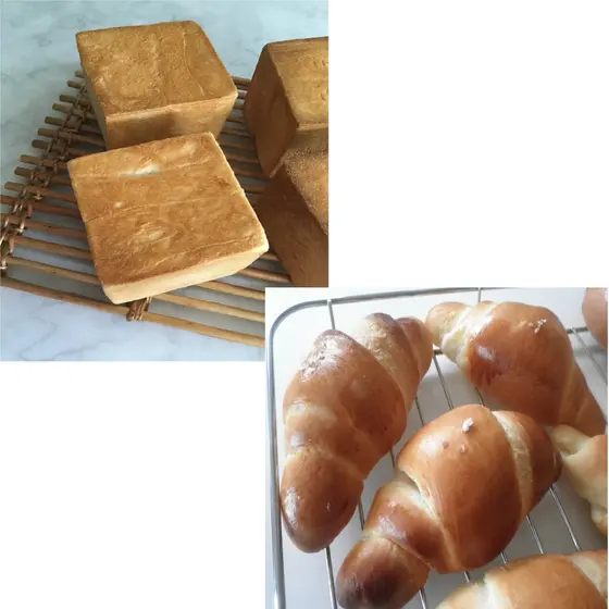 ホシノ酵母で2種類のパン