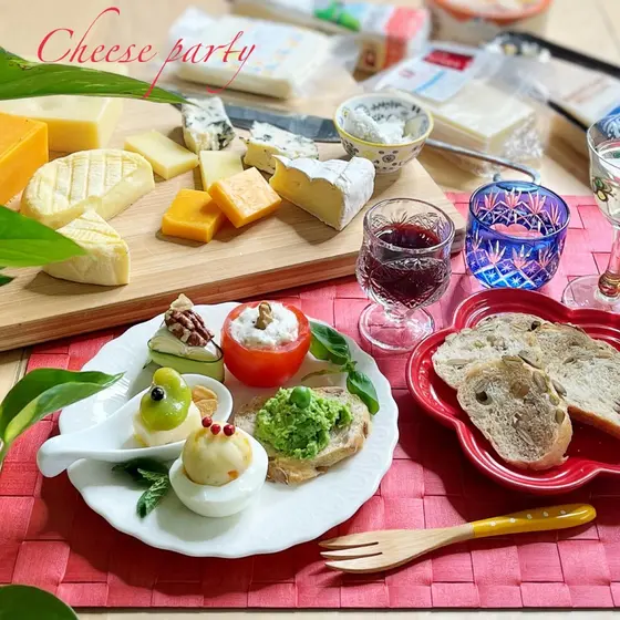 【食べて学ぶ！】初夏のチーズパーティー～ナチュラルチーズ食べ比べ付きセミナー＆初夏野菜とチーズのピンチョ（白ワイン・赤ワイン・日本酒付き）