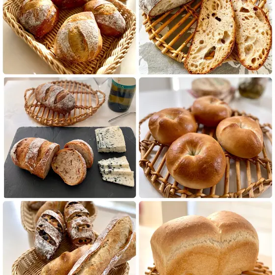 全6回の自家製酵母パンのイメージ写真