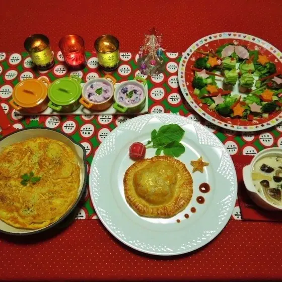 クリスマス料理レッスン
