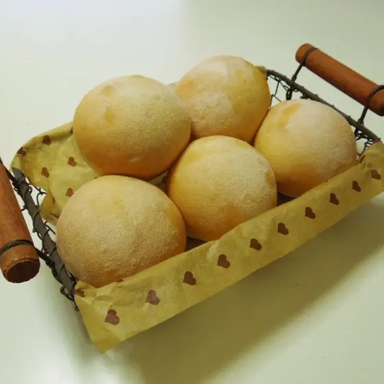 丸パン（ 基本のパン ）湯種パンレッスン