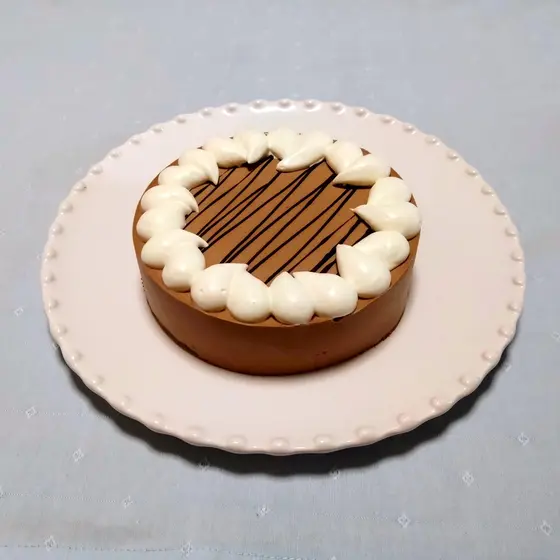 チョコレートババロアケーキ
