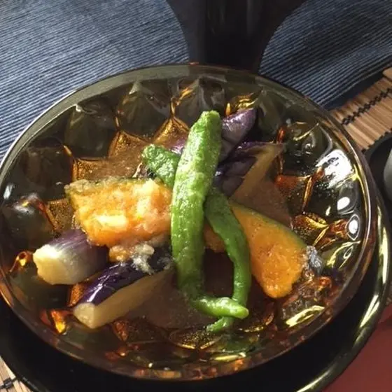 アンコ－ルレッスン　～夏野菜の中華風冷製揚げ浸し　