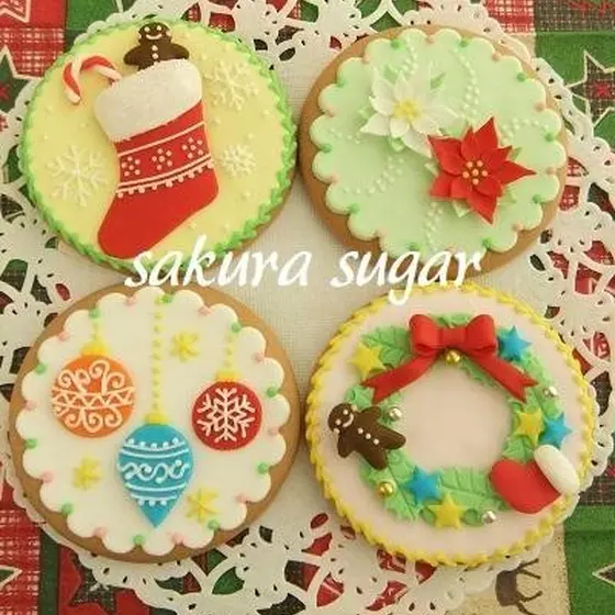 クリスマスミニレッスン　　シュガークッキー