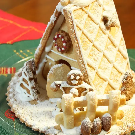 ヘクセンハウス（お菓子の家）　クリスマスシーズンにぴったり