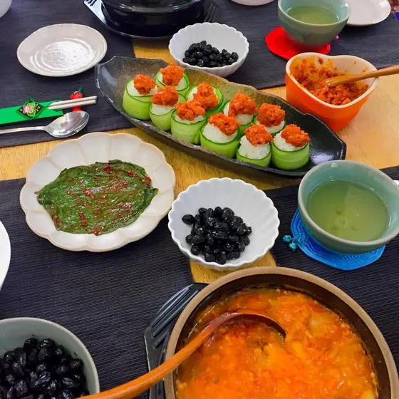 疲れた身体を癒す韓国家庭料理の会